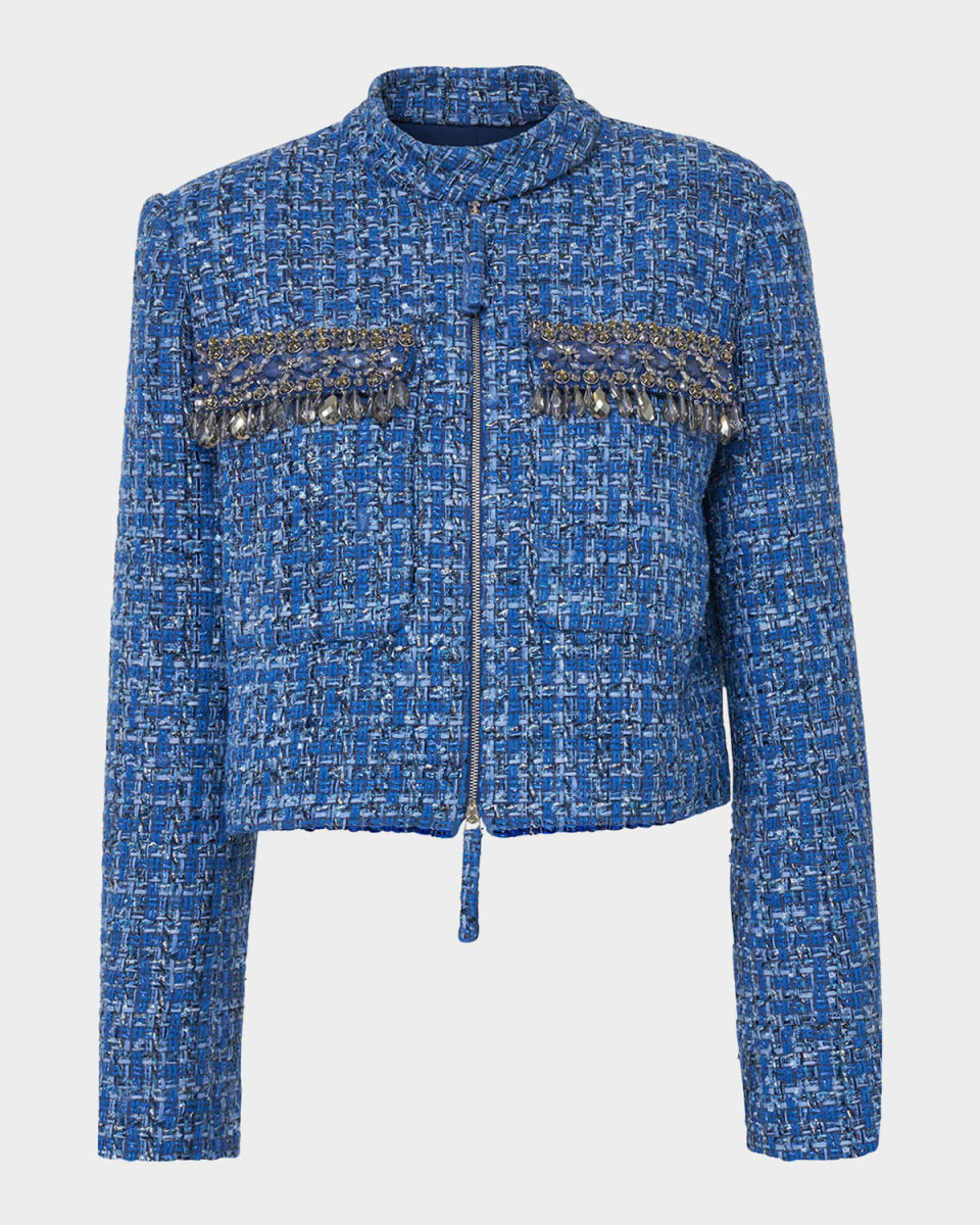 Embellished Tweed Jacket